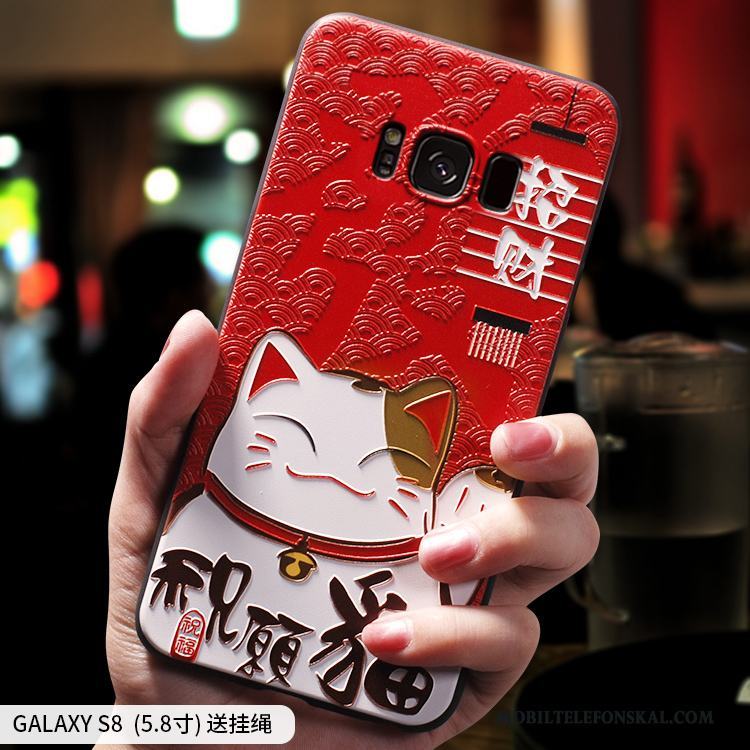 Samsung Galaxy S7 Edge Skal Rikedom Kreativa Personlighet Röd Mjuk Stjärna Trend Varumärke