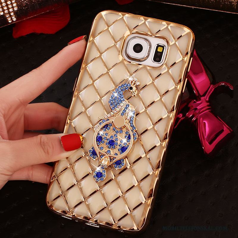 Samsung Galaxy S7 Edge Strass Mobil Telefon Skal Fodral Silikon Skydd Mjuk