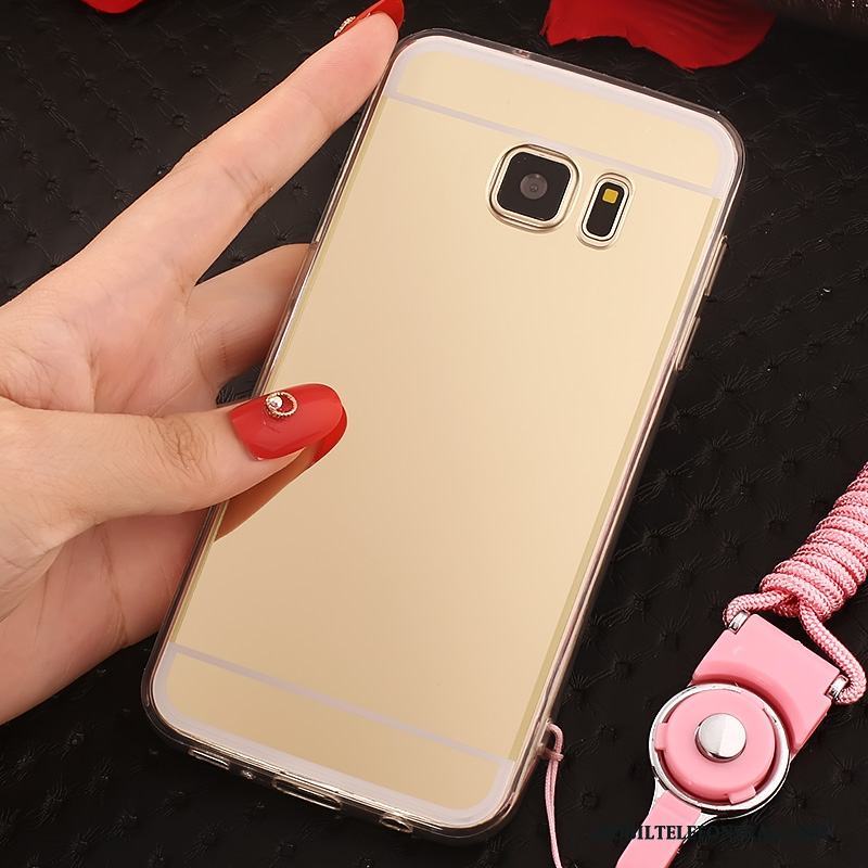 Samsung Galaxy S7 Fallskydd Rosa Hängsmycken Skal Telefon All Inclusive Mjuk Stjärna