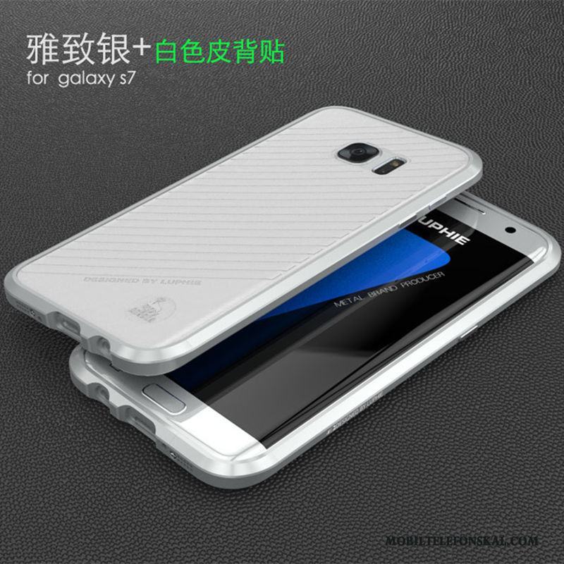 Samsung Galaxy S7 Frame Skydd Stjärna Fallskydd Metall Skal Telefon