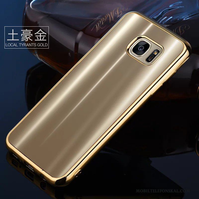 Samsung Galaxy S7 Silikon Mjuk Fallskydd Purpur Skal Telefon All Inclusive