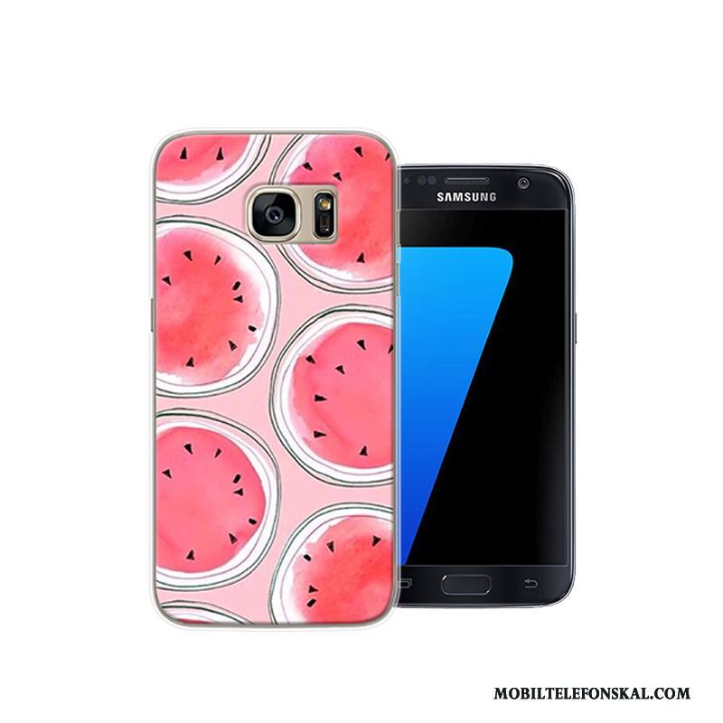 Samsung Galaxy S7 Skal Hård Telefon Svart Personlighet Stjärna Kreativa