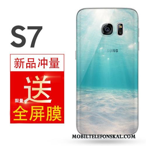 Samsung Galaxy S7 Skal Skydd Mjuk Stjärna Silikon Fallskydd All Inclusive Enkel