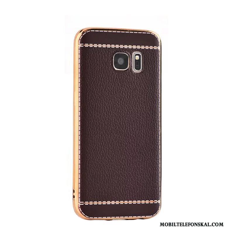 Samsung Galaxy S7 Skydd Skal Telefon Trend Stjärna Business Mönster Plating