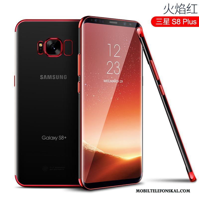 Samsung Galaxy S8+ All Inclusive Slim Silikon Fodral Skal Telefon Mjuk Trend