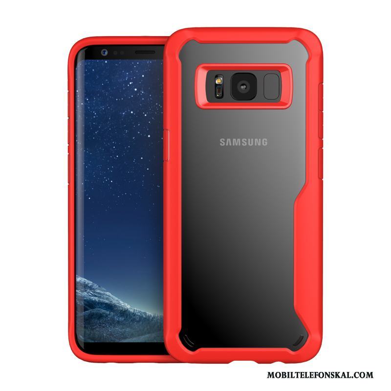 Samsung Galaxy S8 Fallskydd Skal Telefon Mjuk Stjärna Fodral Silikon Transparent