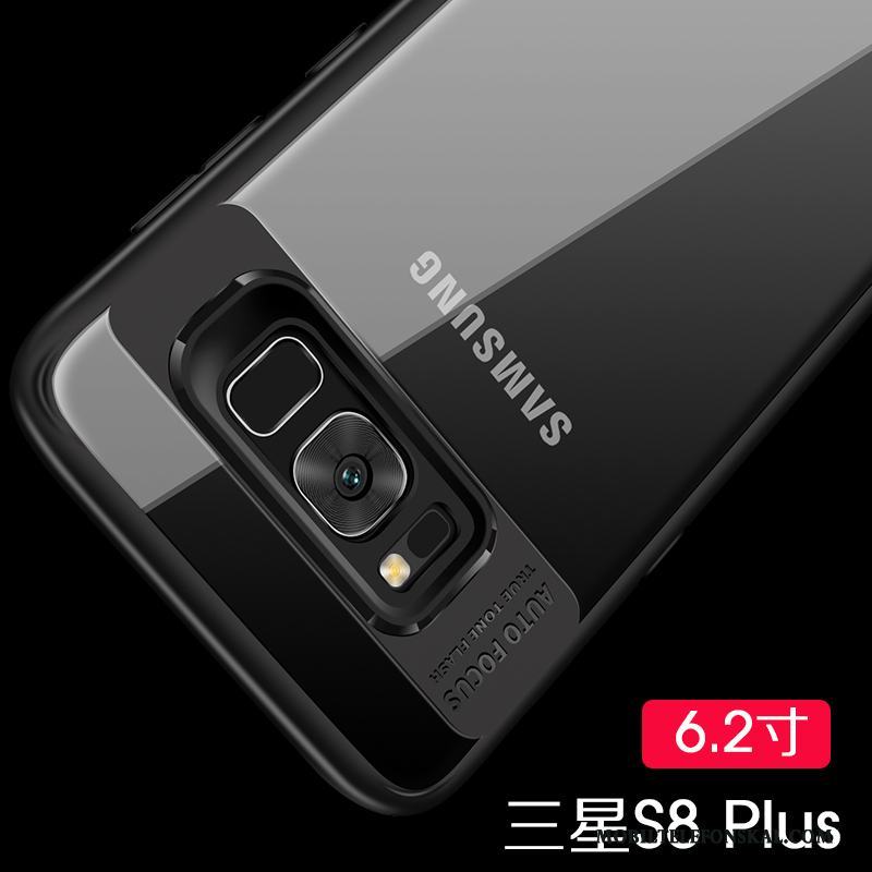 Samsung Galaxy S8+ Fodral Fallskydd Rosa Skal Telefon Silikon Stjärna