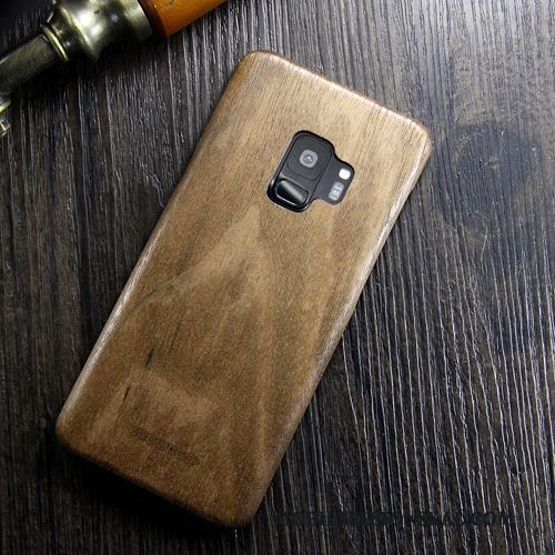 Samsung Galaxy S8 Fodral Trend Varumärke Massivt Trä Skal Telefon Skydd Slim Wood