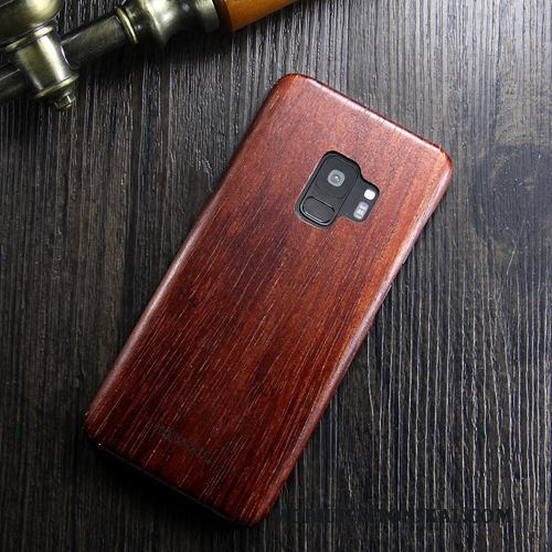 Samsung Galaxy S8 Fodral Trend Varumärke Massivt Trä Skal Telefon Skydd Slim Wood