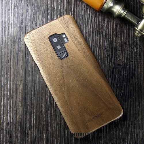 Samsung Galaxy S8 Fodral Trend Varumärke Massivt Trä Skal Telefon Skydd Slim Wood