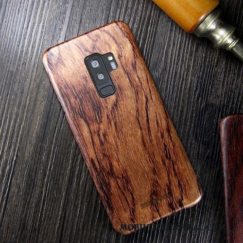 Samsung Galaxy S8 Fodral Trend Varumärke Massivt Trä Skal Telefon Skydd Slim Wood