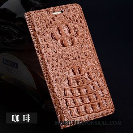 Samsung Galaxy S8+ Läderfodral Skal Telefon Äkta Läder Fallskydd Anpassa Personlighet Silikon