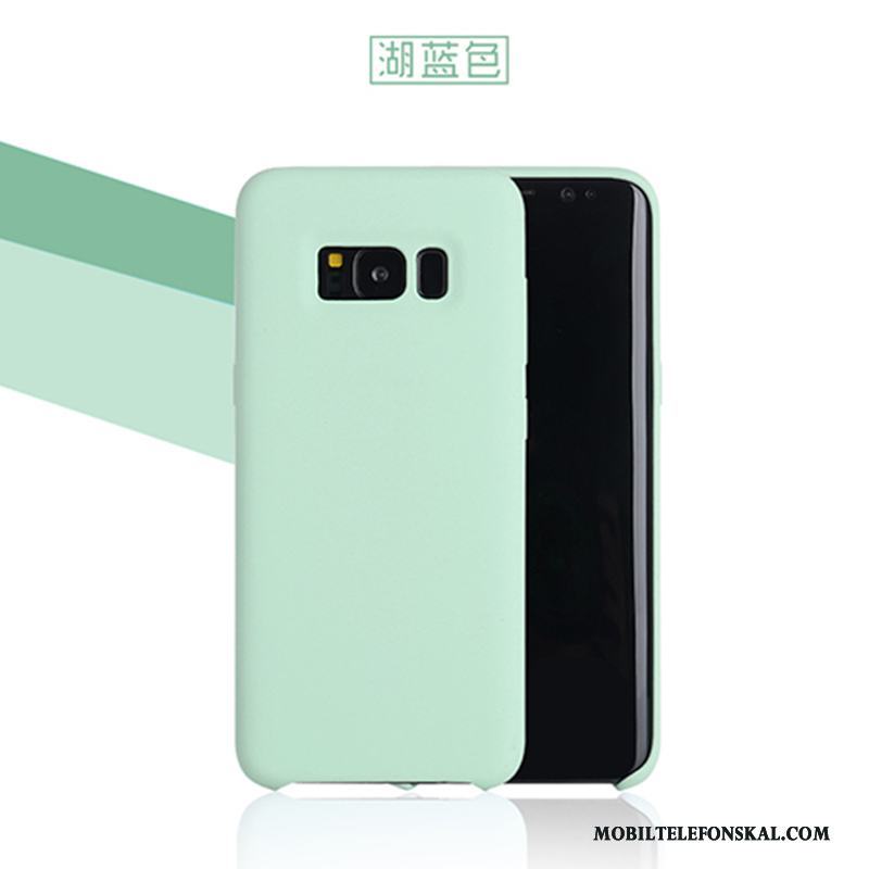 Samsung Galaxy S8 Silikon All Inclusive Fallskydd Purpur Fodral Skal Telefon Stjärna
