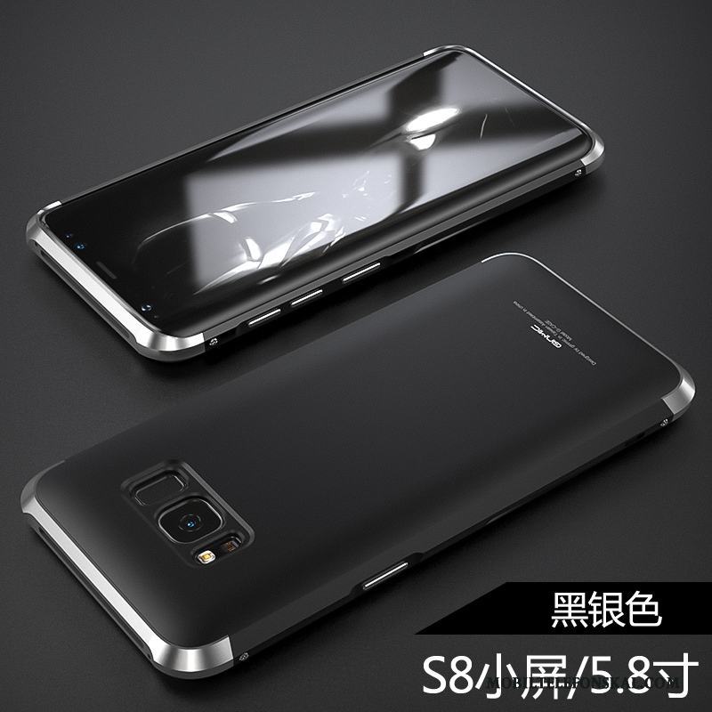 Samsung Galaxy S8 Skal Kreativa Stjärna Skydd Fodral Grön Slim Metall