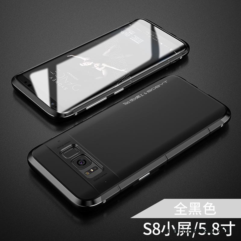 Samsung Galaxy S8 Skal Personlighet Fallskydd Metall Stjärna Blå Slim Fodral