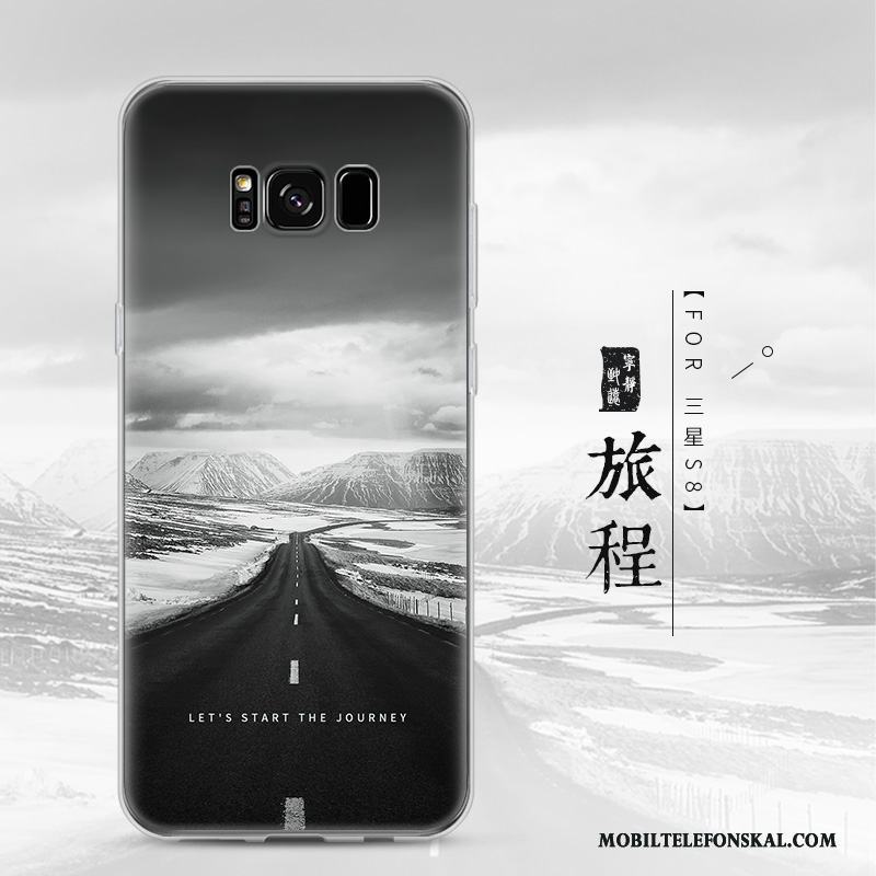 Samsung Galaxy S8 Skal Telefon Silikon Transparent Stjärna Fallskydd Kreativa Fodral