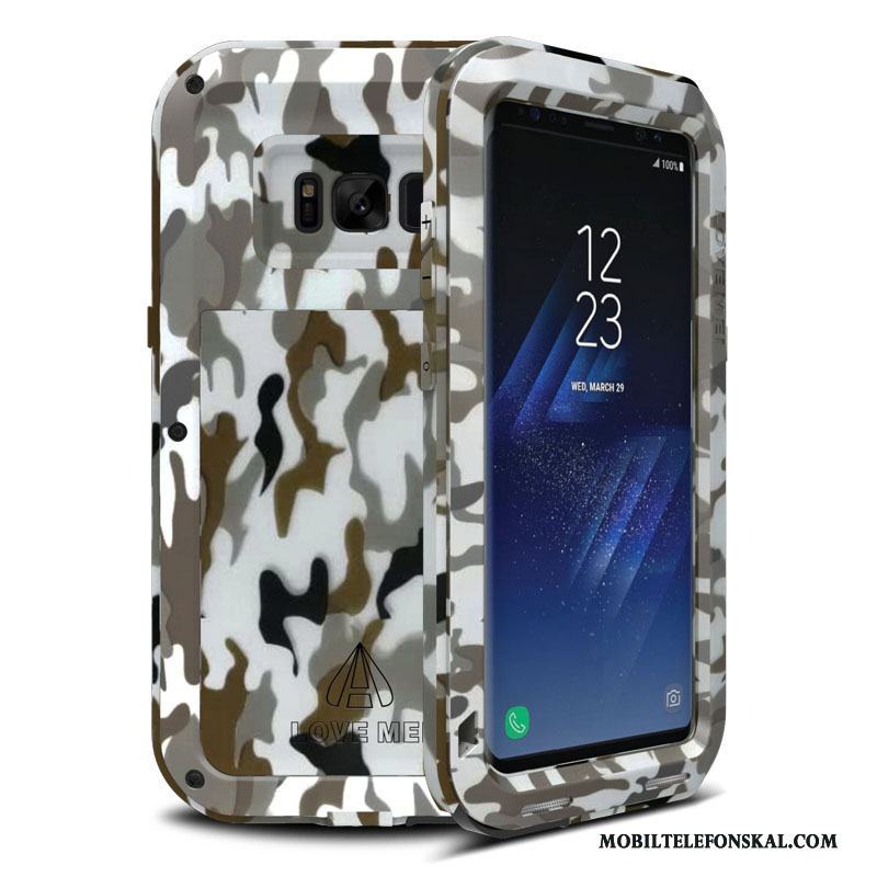 Samsung Galaxy S8+ Skal Trend Kamouflage Grå Stjärna Personlighet Fallskydd Kreativa