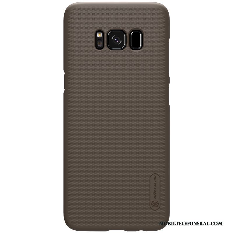 Samsung Galaxy S8+ Skydd Svart Skal Telefon Multicolor Nubuck Guld Stjärna