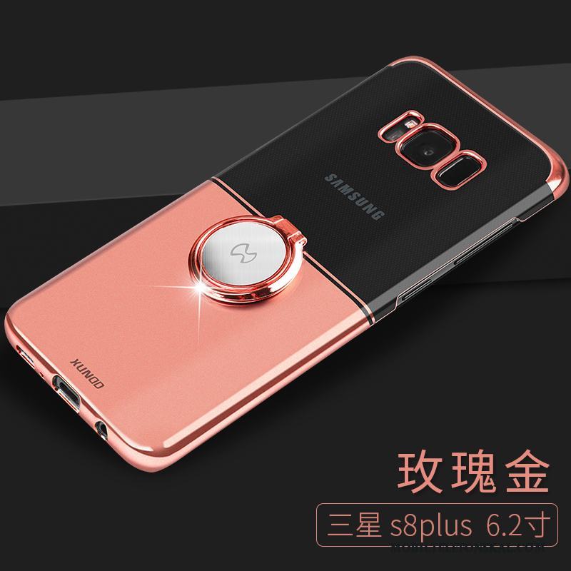 Samsung Galaxy S8+ Spänne Stjärna Ring Fodral Svart Fallskydd Skal Telefon