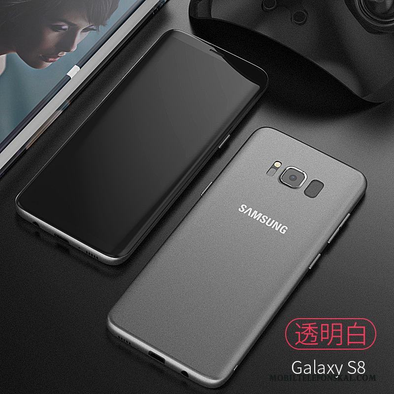 Samsung Galaxy S8 Stjärna Enkel Nubuck Slim Fodral Skal Telefon Mjuk