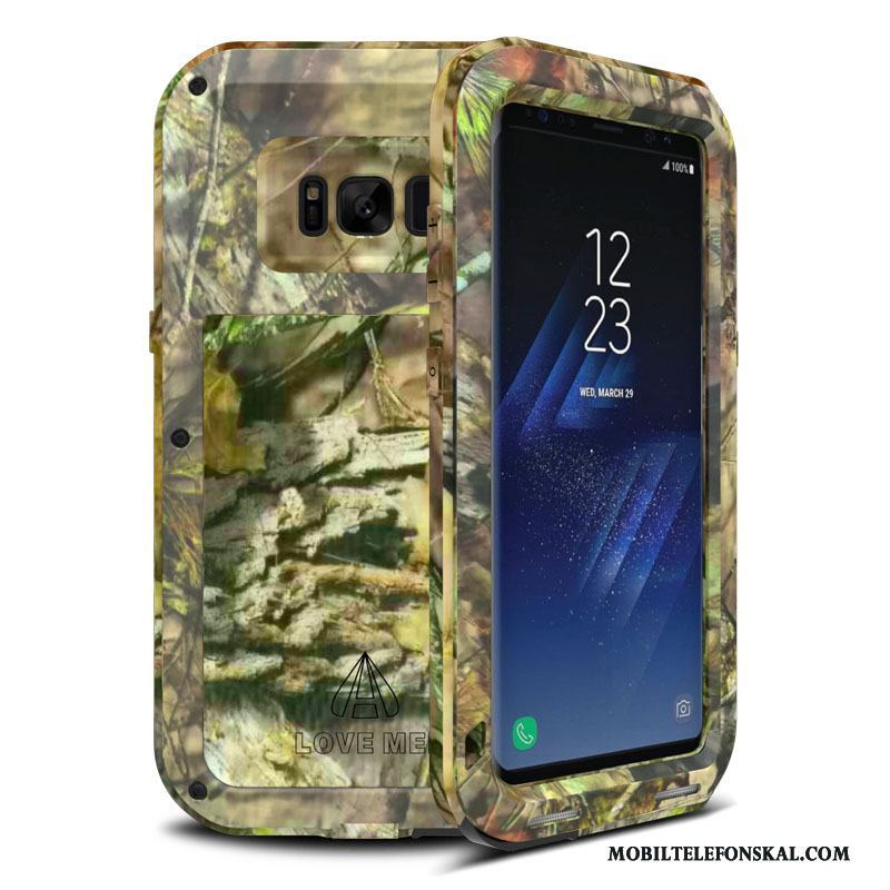 Samsung Galaxy S8 Tre Försvar Stjärna Personlighet Trend Skal Telefon Kamouflage Fallskydd