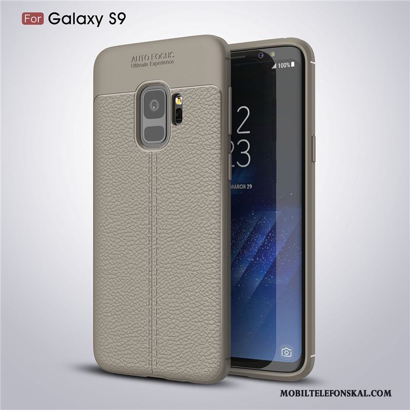 Samsung Galaxy S9 All Inclusive Skal Telefon Svart Silikon Stjärna Fodral Mjuk