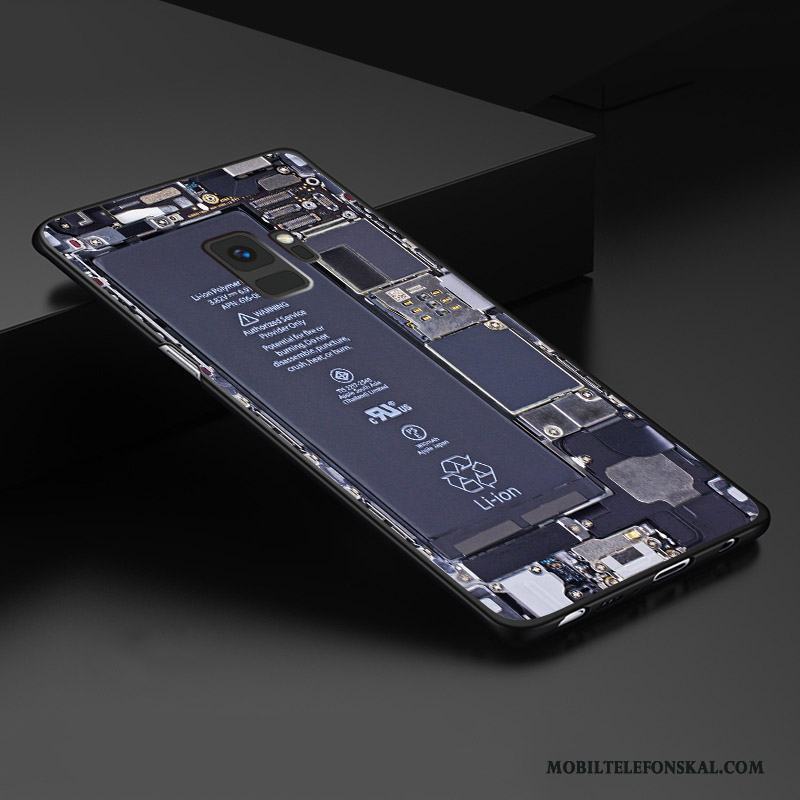 Samsung Galaxy S9 Grön Fallskydd Stjärna Tredimensionell Fodral All Inclusive Skal Telefon