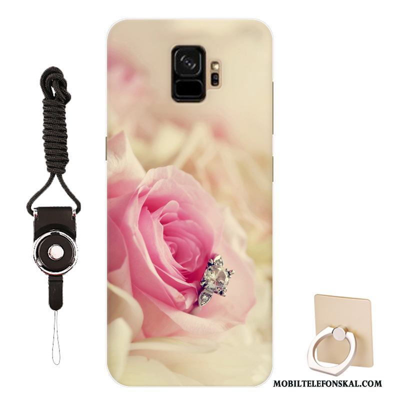 Samsung Galaxy S9 Kreativa Fodral Anpassa Skal Telefon Mjuk Rosa Tecknat