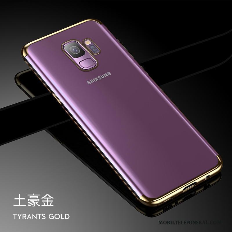 Samsung Galaxy S9 Mjuk Skal Telefon Silikon Stjärna Fodral Trend Guld