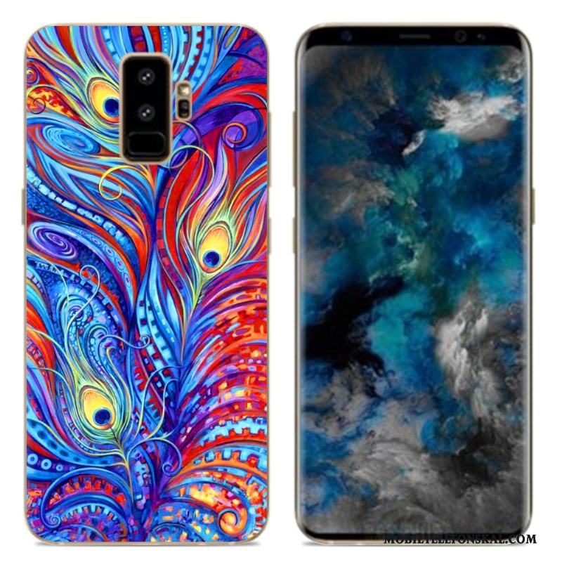 Samsung Galaxy S9 Mobil Telefon Mjuk Tecknat Silikon Skal Kreativa Stjärna