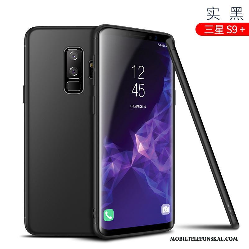 Samsung Galaxy S9+ Nubuck Skydd Fallskydd Mjuk Skal Telefon All Inclusive Slim