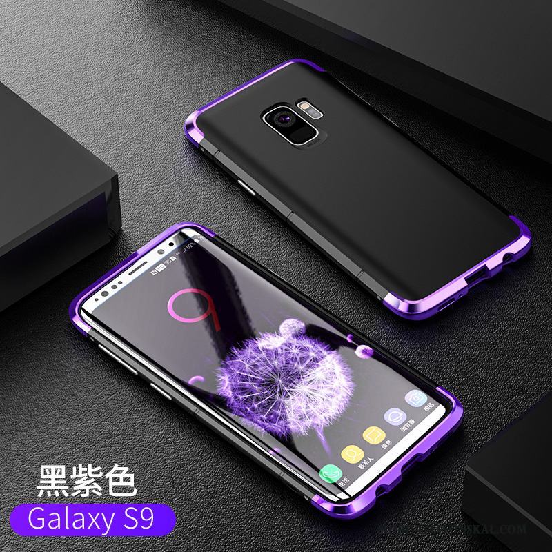 Samsung Galaxy S9 Personlighet Kreativa Metall Skal Telefon Stjärna Fodral Purpur