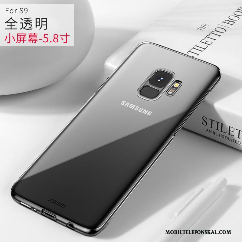 Samsung Galaxy S9 Personlighet Transparent Silikon Skal Telefon Röd Stjärna Kreativa