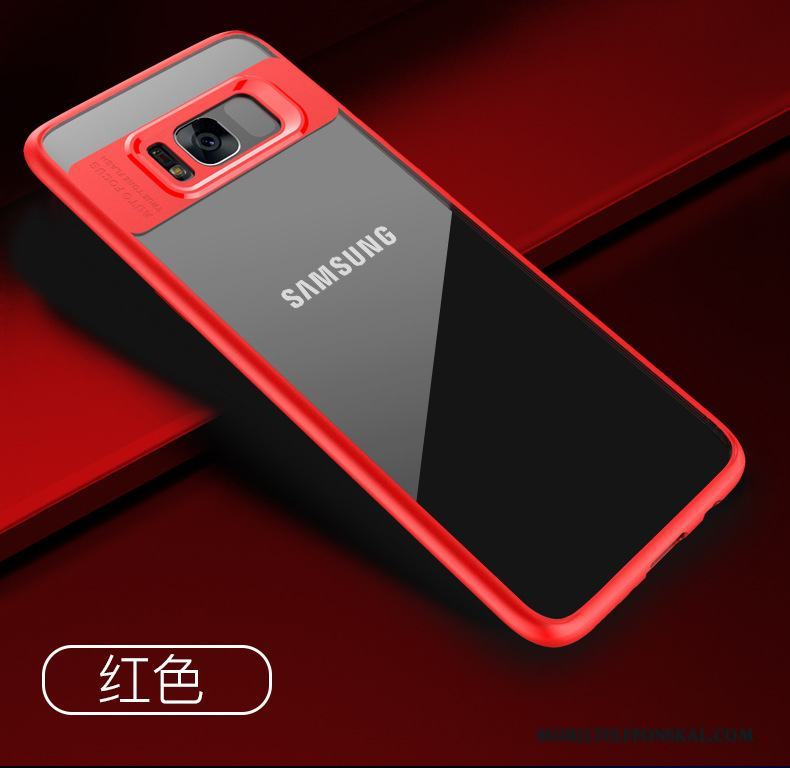 Samsung Galaxy S9 Skal Skydd Blå Transparent Fodral All Inclusive Stjärna Fallskydd
