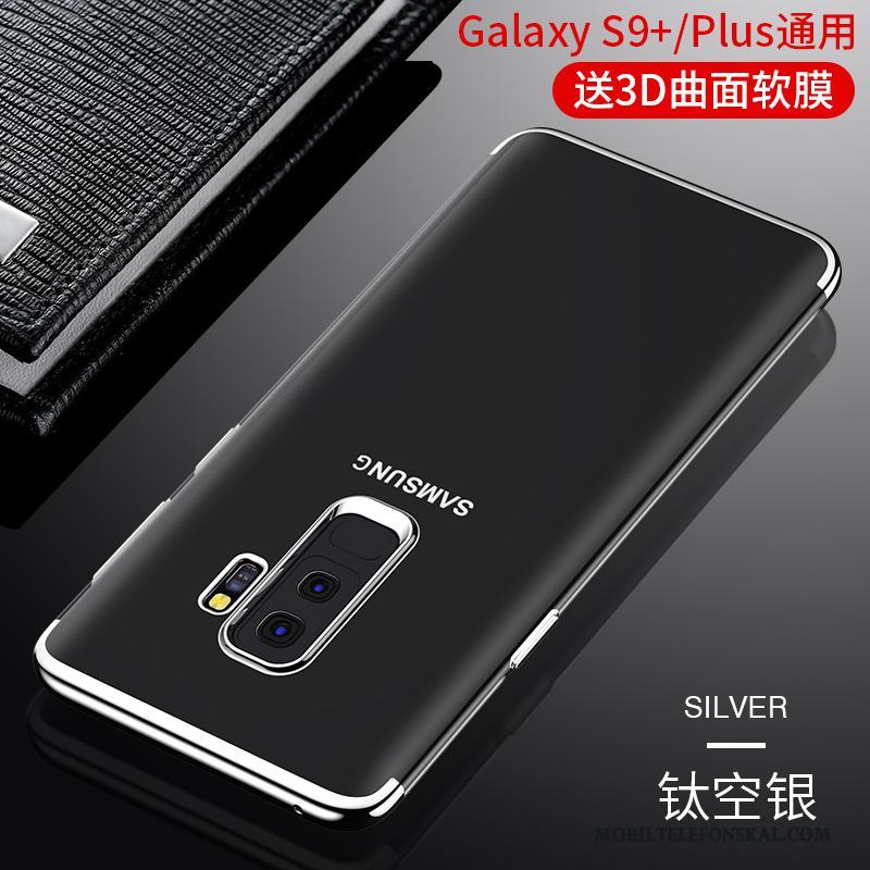 Samsung Galaxy S9+ Skal Trend Stjärna Fodral Transparent Slim Fallskydd Silikon