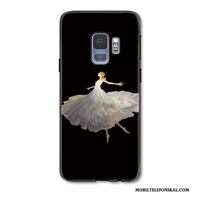Samsung Galaxy S9 Stjärna Fallskydd Skal Telefon Nubuck Balett Kreativa All Inclusive