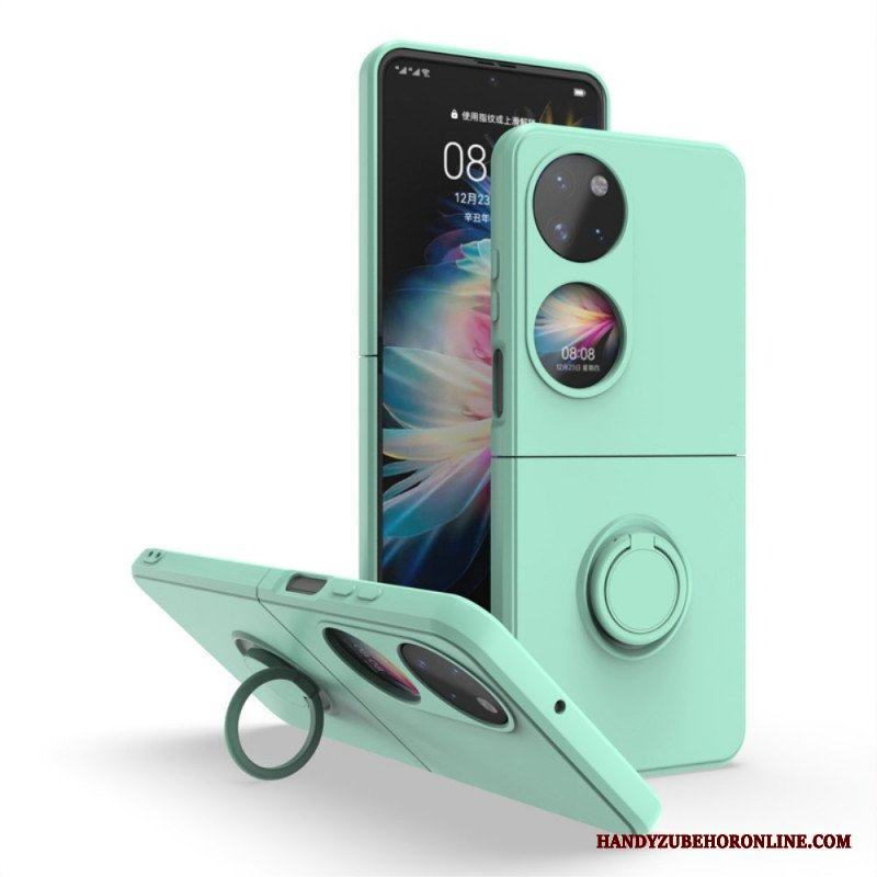 Skal Huawei P50 Pocket Matcha Med Ring-support