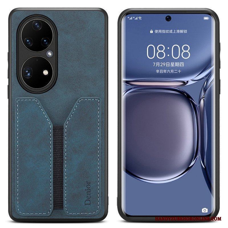 Skal Huawei P50 Pro Denior Elastisk Korthållare