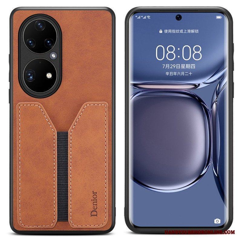 Skal Huawei P50 Pro Denior Elastisk Korthållare