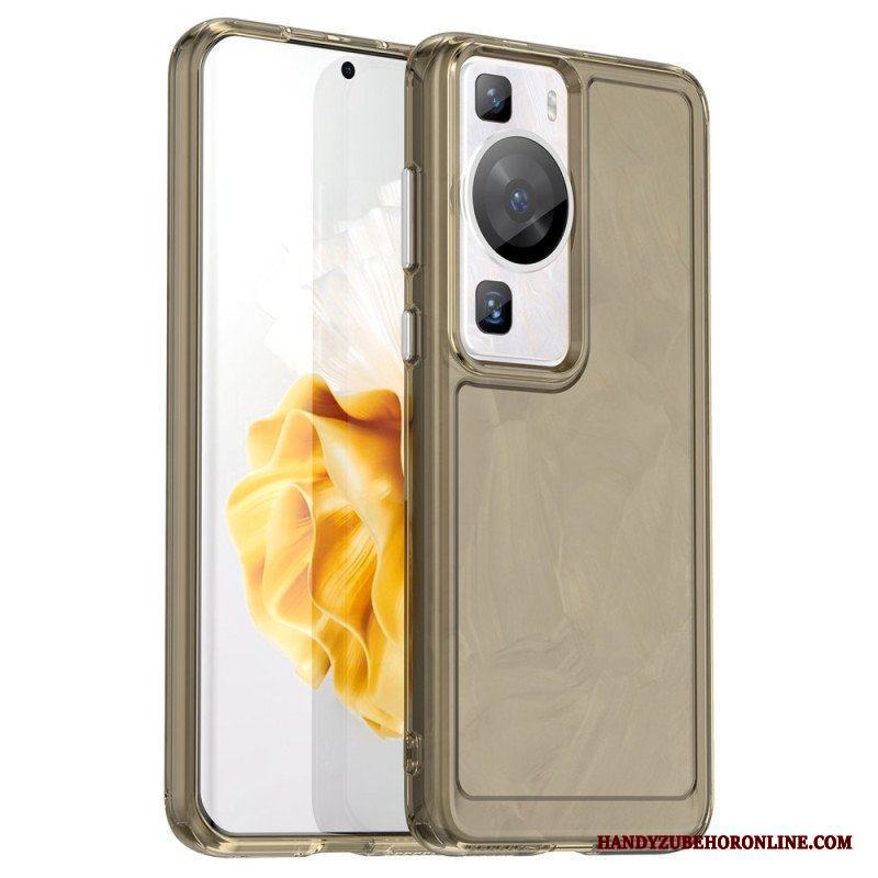 Skal Huawei P60 Pro Transparent Candy Series