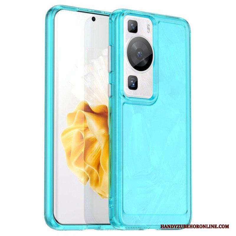 Skal Huawei P60 Pro Transparent Candy Series