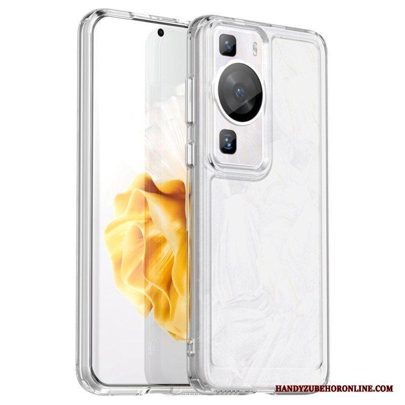 Skal Huawei P60 Pro Transparent Candy Series