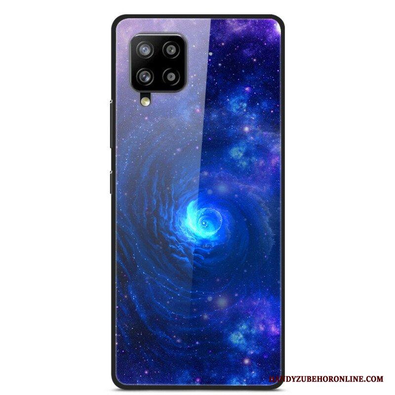 Skal Samsung Galaxy A42 5G Glas Och Silikon Galaxy