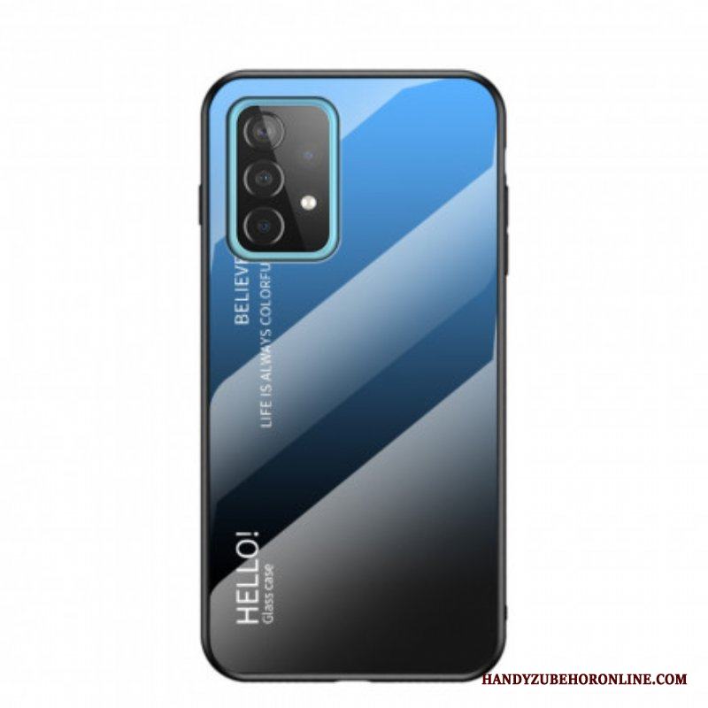 Skal Samsung Galaxy A52 4G / A52 5G / A52s 5G Härdat Glas Hej