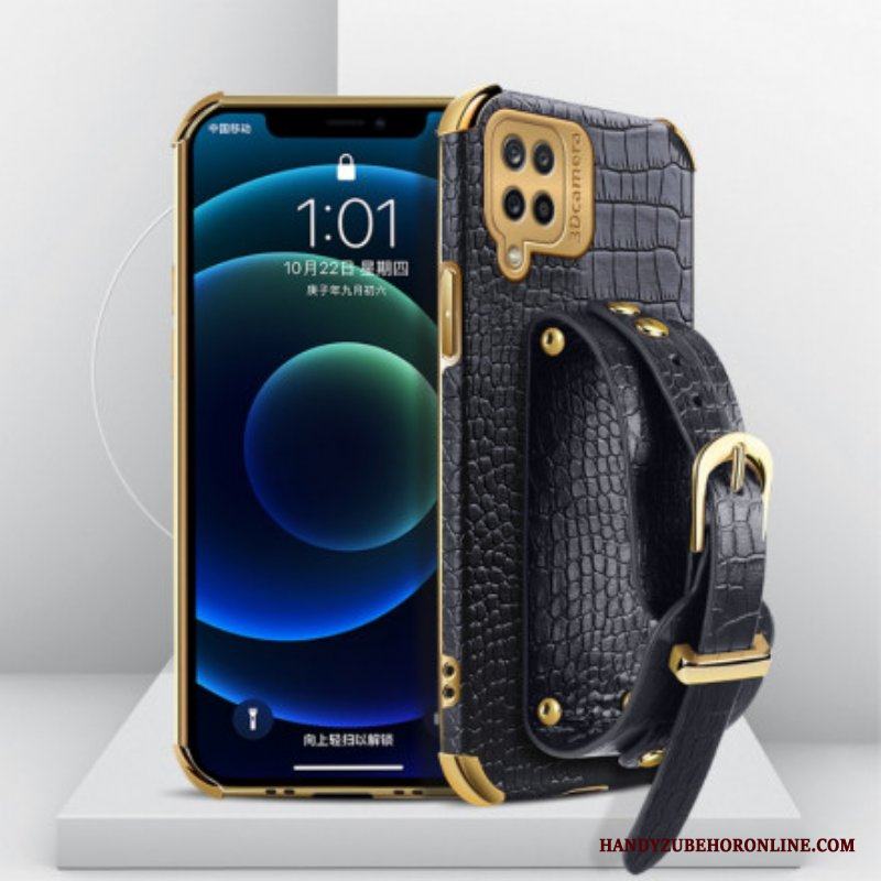 Skal Samsung Galaxy M12 / A12 Croco-rem
