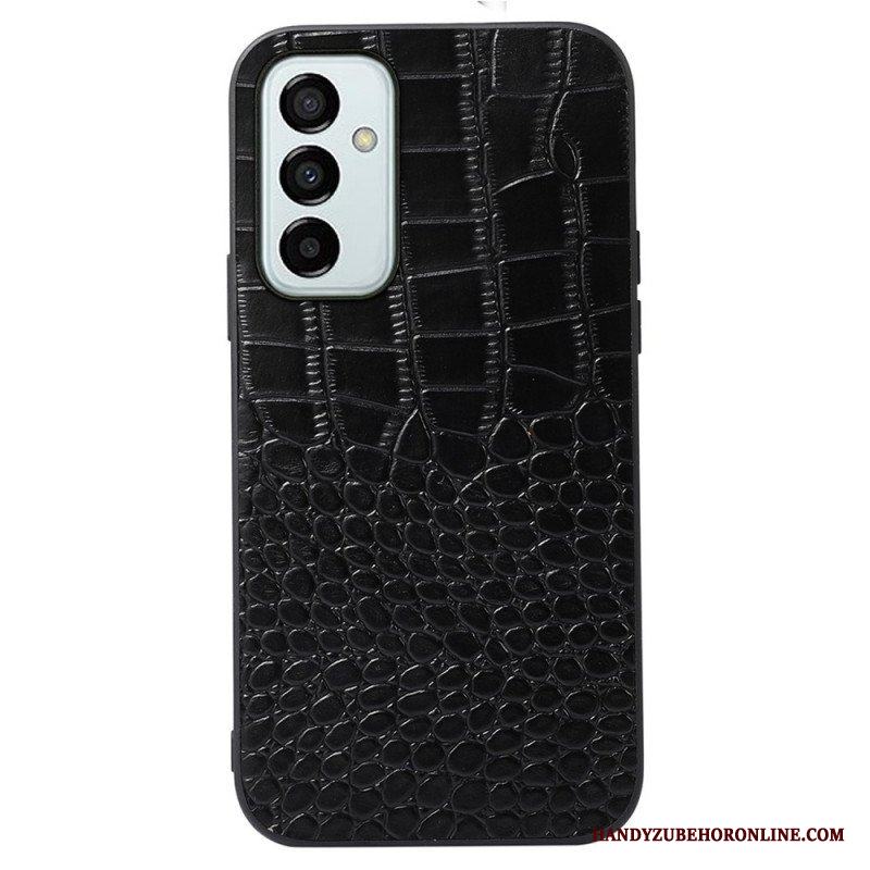 Skal Samsung Galaxy M23 5G Äkta Crocodile Texture Läder