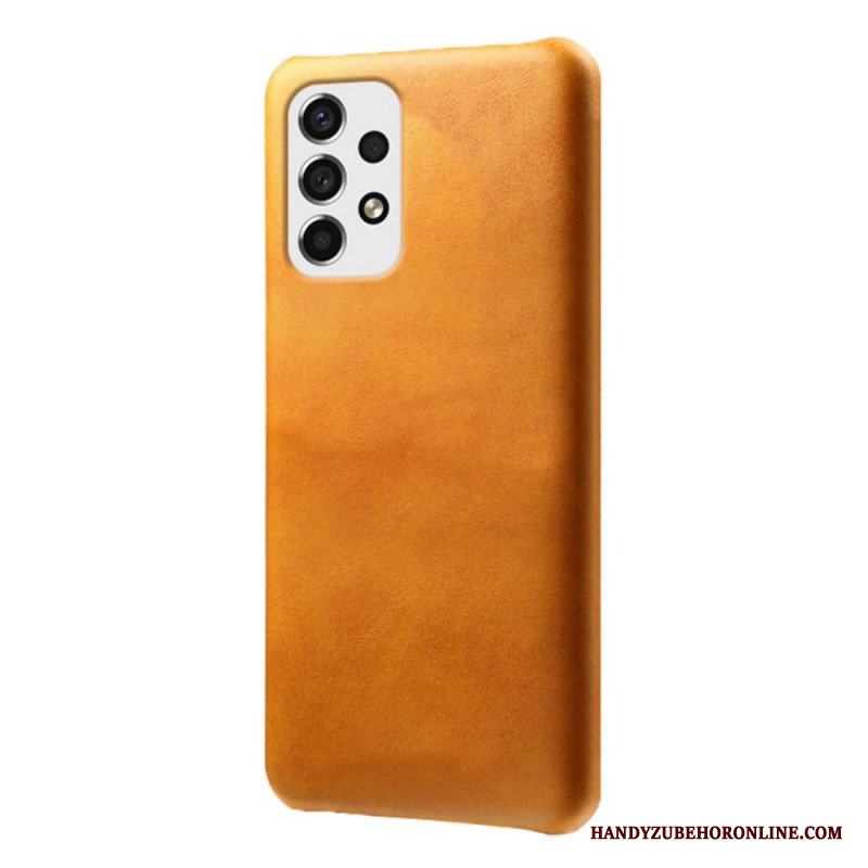 Skal Samsung Galaxy M53 5G Ksq Lädereffekt
