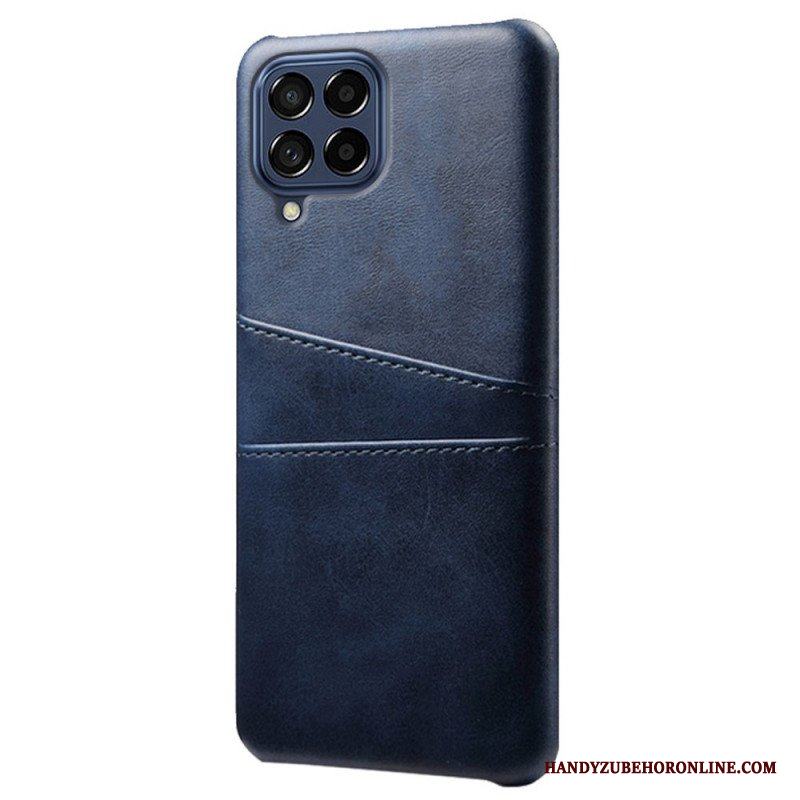Skal Samsung Galaxy M53 5G Lädereffektkorthållare