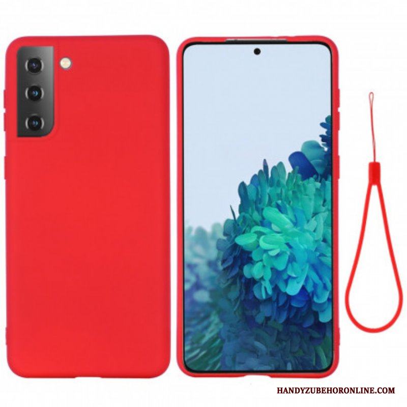 Skal Samsung Galaxy S21 5G Flytande Silikondesign