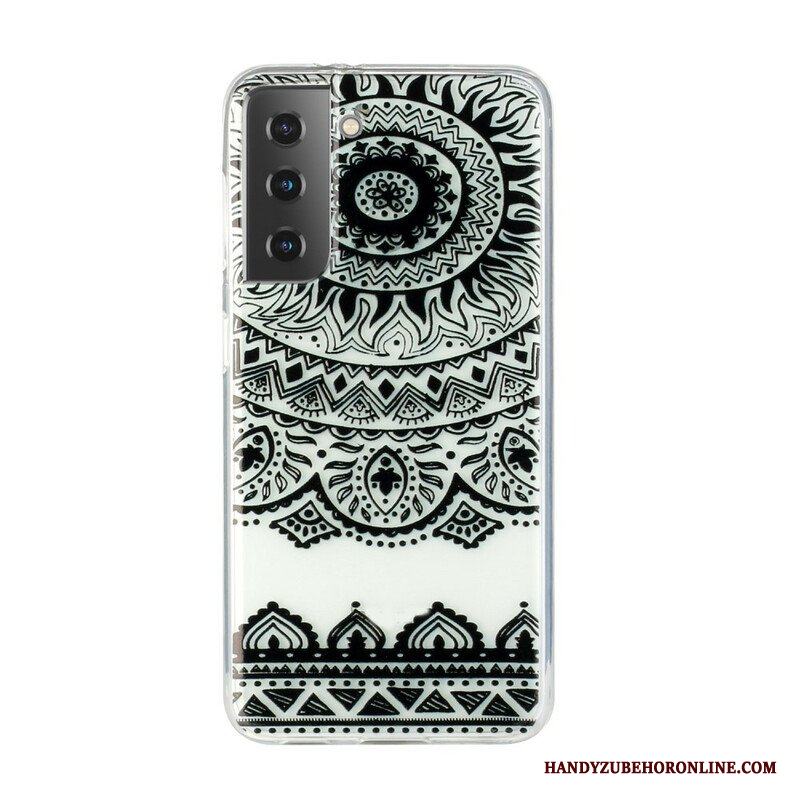 Skal Samsung Galaxy S21 5G Sömlös Blomma Mandala